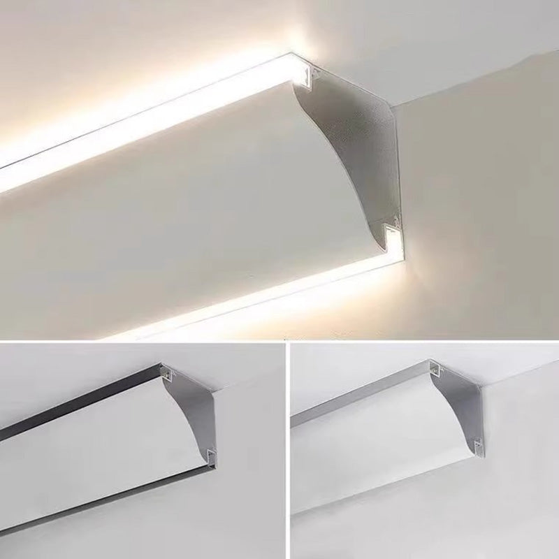 69*69mm Top Corner Aluminum Profile 1M Length