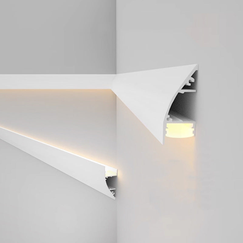 18*43mm Black White Upward Ceiling Aluminum Profile