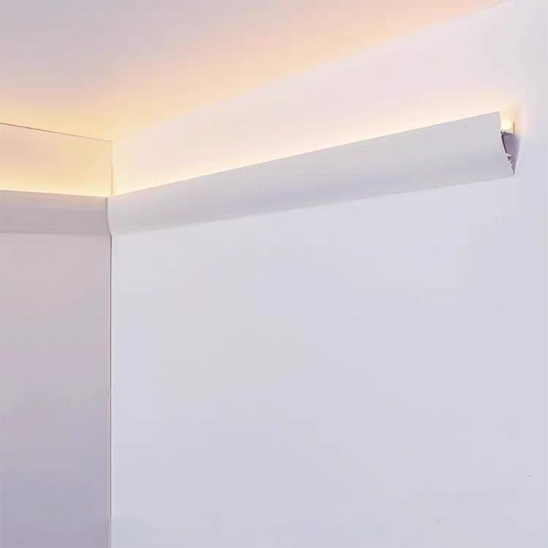 18*43mm Black White Upward Ceiling Aluminum Profile