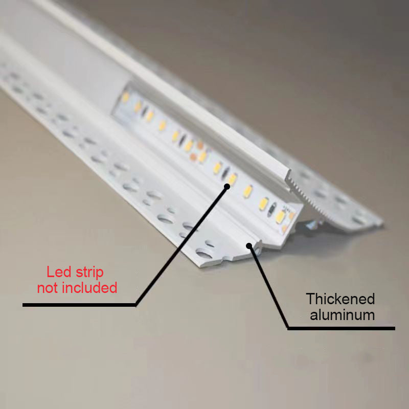 22*81mm 1M Length Invisible Ceiling Aluminum Profiles
