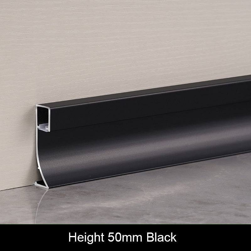 50mm Height Skirting Aluminum Profile