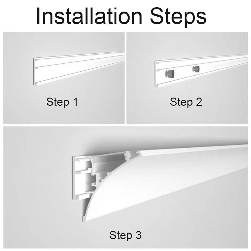 37*48mm Ceiling Aluminum Profile 1M Length