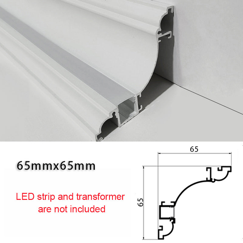 65*65mm Surface Mount Aluminum Profile 1M Length