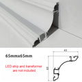 65*65mm Surface Mount Aluminum Profile 1M Length