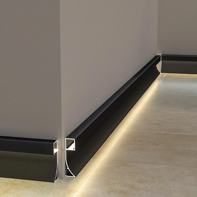 80mm Height Baseboard Aluminum Profile