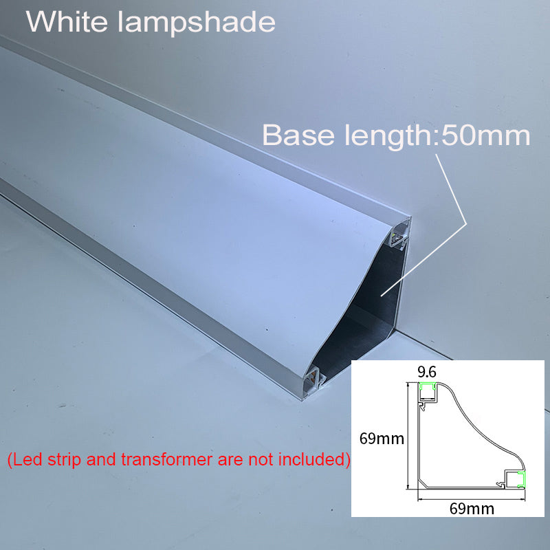 69*69mm Top Corner Aluminum Profile 1M Length